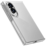 Delgado PC Case for Samsung Galaxy Z Fold 8, Anti Fingerprint, Antibacterial Coating - Clear - تصویر 2