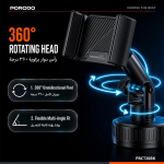 Blue Vacuum Suction Car Phone Mount - Black - تصویر 5