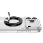 4-in-1 Protection Pack for iPhone 18 Pro Max [Lens Protector|Back Film|Shockproof Case|MagSafe Holder Ring] - Clear - تصویر 3