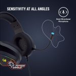 Gaming Headphones PDX4-2 - 50mm Drivers, Black - تصویر 5