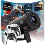 Gaming Projector PDX639BK - 4K, Android 11, Gamepad Controller