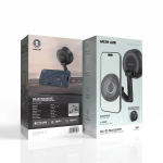 GX-95 MagSafe Suction Car Phone Holder, 360° & 180° Rotation, Multi-Angle Viewing - Black - تصویر 9