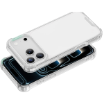 iPhone 17/18 Pro Anti-Shock Case, Hybrid Protection - Clear - تصویر 3