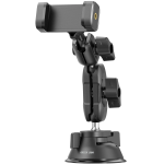 Car Phone Holder GX-101 - Suction Mount 360°, Black