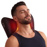 Thermio Neck & Shoulder Massager with Heat Therapy, 10W (3 Modes, 2000mAh) - Black - تصویر 5