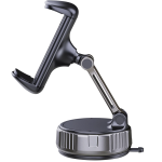 GX-11 Suction Phone Mount, 4.0"-7.0" Devices, 360° Rotation, Dashboard Fit, Washable Suction Cup - Black - تصویر 5