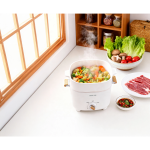 Multi-Pot Electric Cooker GNMLTPTECWH - White - تصویر 5
