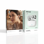 Florence Wireless Earbuds GL-BUD3 - Bluetooth 6.0, White - تصویر 7