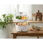 Multi-Pot Electric Cooker GNMLTPTECWH - White - تصویر 6