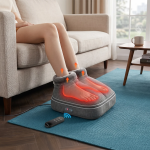 Foot Massager Pro Shiatsu GNFOTCREMGGY - 3 Modes, Grey - تصویر 3