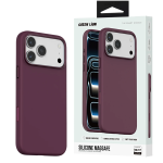 iPhone 18 Pro Max MagSafe Silicone Case, Scratch Resistant, Drop Tested - Burgundy - تصویر 7