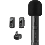 Wireless Microphone GM-94X - Black - تصویر 3