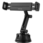 GX-102 Suction Mount Phone & Tablet Holder 4.7-14" 360° Rotation 5kg Load - Black
