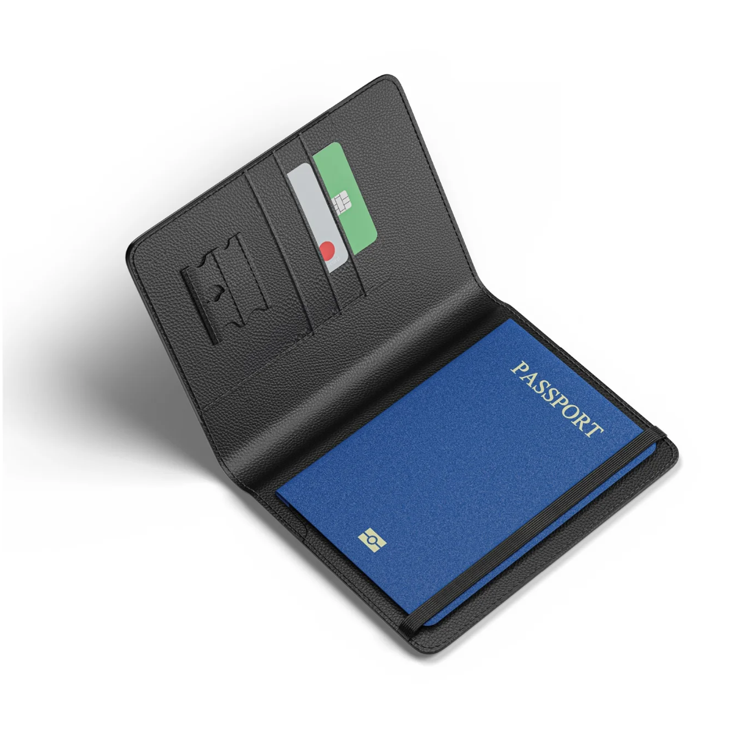 Passport Holder GNPASHLFIDBK - RFID, Find My, Black Passport Holder GNPASHLFIDBK - RFID, Find My, Black - تصویر 1