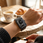 Prime Smart Watch 1.41'' Amoled Display, IP68 Waterproof, 24/7 Health Monitoring, Voice Assistant - Black - تصویر 2