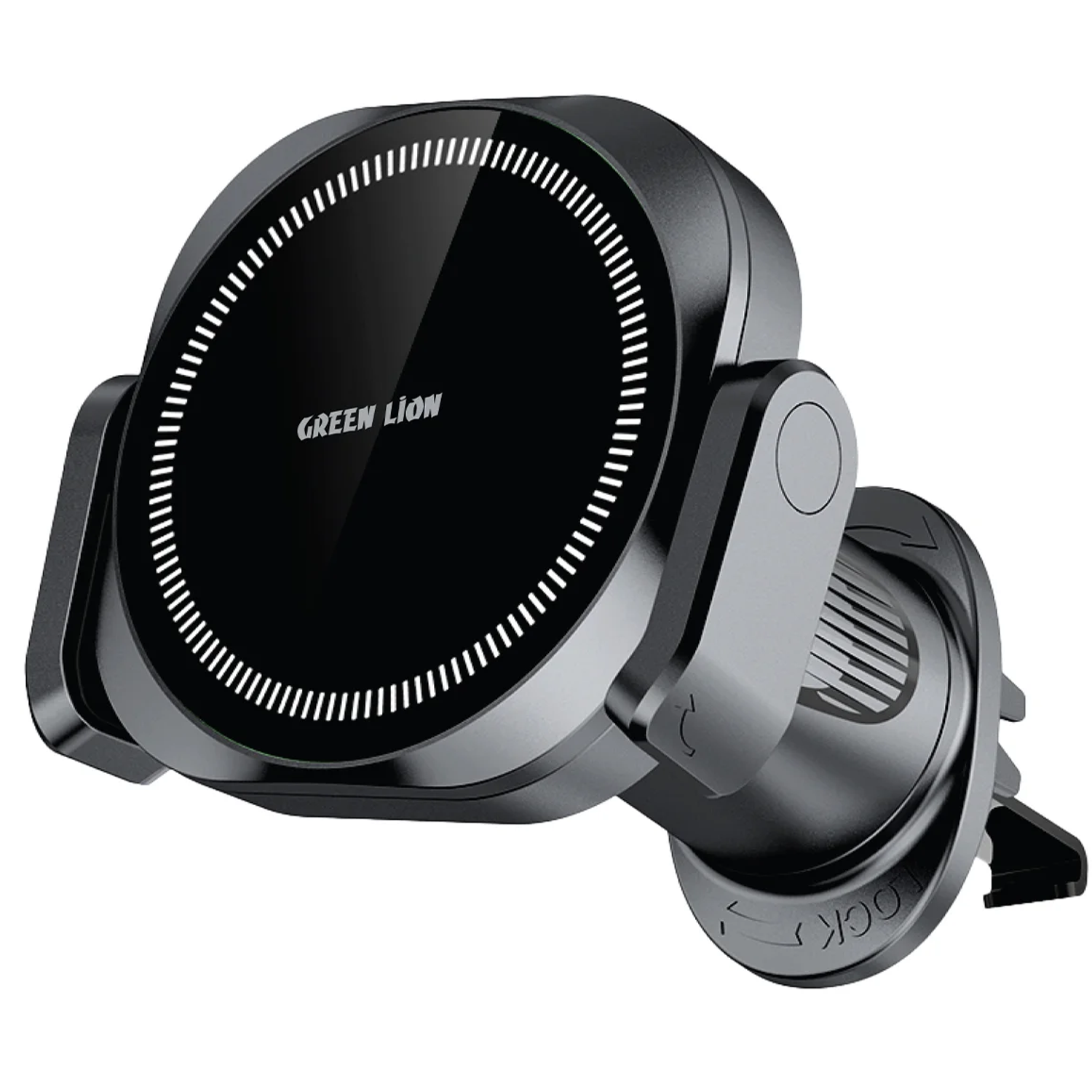 GX-13 Dual Hold Car Air Vent Mount, N52 Strong Magnets, MagSafe Compatible, 360° Rotation, Retractable Hook - Black GX-13 Dual Hold Car Air Vent Mount, N52 Strong Magnets, MagSafe Compatible, 360° Rotation, Retractable Hook - Black - تصویر 1