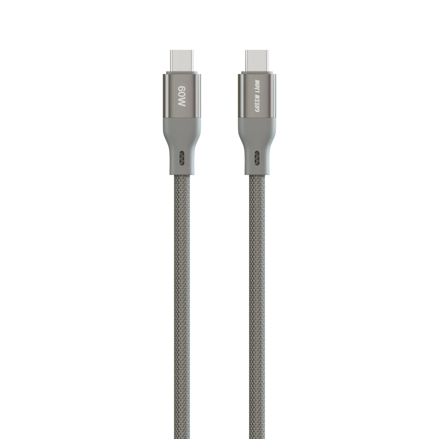 USB-C to USB-C Cable GNBR60C2CGY - 60W, Grey USB-C to USB-C Cable GNBR60C2CGY - 60W, Grey - تصویر 1
