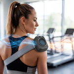 RECOVER FLEX Heat & Cold Therapy Wrap 20W Portable USB-C Adjustable Straps - Black - تصویر 2