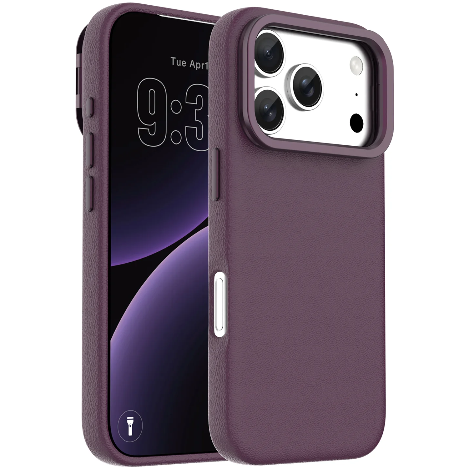 TROPEZ MagSafe Case with Metal Kickstand for iPhone 18/17 Pro - Burgundy TROPEZ MagSafe Case with Metal Kickstand for iPhone 18/17 Pro - Burgundy - تصویر 1