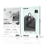 Kanzen iPhone 18 Pro Max Camera Lens Protector, 9H Hardness with AR Coating - Black - تصویر 4