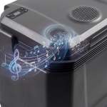 Journey Cooler/Warmer/Speaker, 33L Capacity, 10M Bluetooth Range - Black - تصویر 8