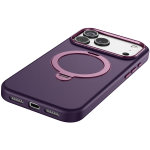 Kenton MagSafe Leather Case with Ring Kickstand for iPhone 18 Pro/17 Pro - Burgundy - تصویر 7