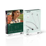 Wireless Neckband GL-NB15 - VIBE, Silver - تصویر 3