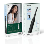 Denta Electric Toothbrush with 5 Modes & 4 Replacement Heads - Black - تصویر 4