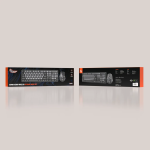 Wireless Gaming Keyboard & Mouse PDX225-GYA - Grey - تصویر 3
