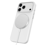 iPhone 18 Pro Max MagSafe Silicone Case, Scratch Resistant, Drop Tested - Silver - تصویر 7