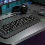 GKM-65 Gaming Mouse & Keyboard Combo - Wired, Black - تصویر 3