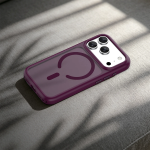 RIVIERA iPhone 18 Pro Max Case with Dual Layer Protection & Slim Profile - Burgundy - تصویر 2