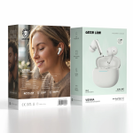 VIENNA Wireless Earbuds, Bluetooth V6.0, 20H Playtime with Case - White - تصویر 8