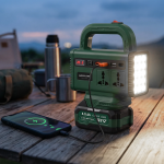 PGX150 Portable Power Station & Backup Generator, 4000mAh - Green - تصویر 4