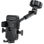 Blue Extendable Cradle Phone Holder - Black - تصویر 6