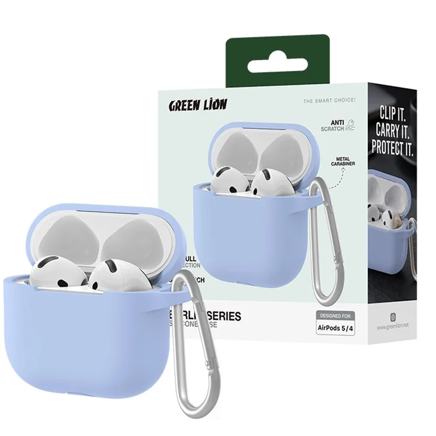 Airpod Case Berlin Series - Glacier, Full Protection Airpod Case Berlin Series - Glacier, Full Protection - تصویر 1