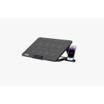 Gaming Laptop Cooling Pad PDXF5CPBK - 8 Fans, Phone Slot, Black - تصویر 5