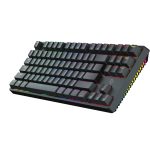 Mechanical Keyboard PDX220-RSW - Wireless TKL, Gateron Red, Black - تصویر 4