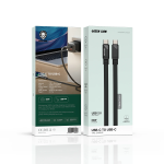 USB-C Cable GNTPE1MC2CBK - 60W, Black - تصویر 3