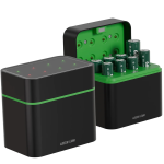 Battery Dock GRB-13 - Rechargeable 4xAA + 4xAAA USB-C, Black - تصویر 4