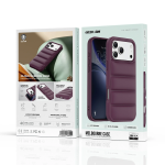 MELBOURNE 4-Zone Foam-Filled Protective Case for iPhone 18/17 Pro - Burgundy - تصویر 6