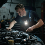 Mini LED Light WL-50 - Rechargeable, Black - تصویر 5