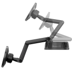 GX-95 MagSafe Suction Car Phone Holder, 360° & 180° Rotation, Multi-Angle Viewing - Black - تصویر 7
