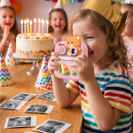 Little Click 2.4" Dual Mode Instant Print Kids Camera, 1080P FHD, 48MP - Pink - تصویر 2