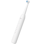 Denta Electric Toothbrush with 5 Modes & 4 Replacement Heads - White