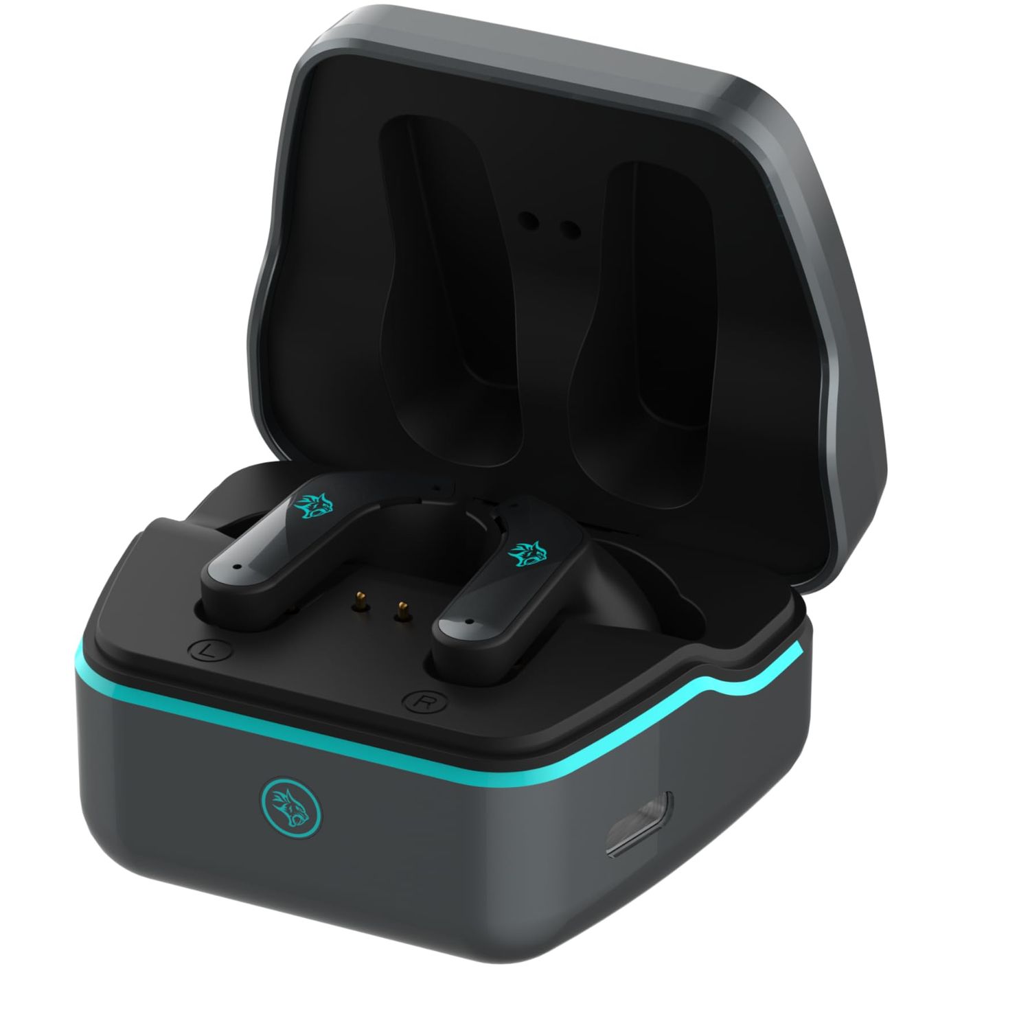 Gaming Earbuds PDX419 - Ultra Low-Latency, Black Gaming Earbuds PDX419 - Ultra Low-Latency, Black - تصویر 1