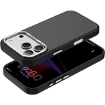 CORTINA MagSafe Case for iPhone 18 Pro Case, Raised Camera Guard, Anti-Scratch, Non-Slip, Metal Buttons - Black - تصویر 3