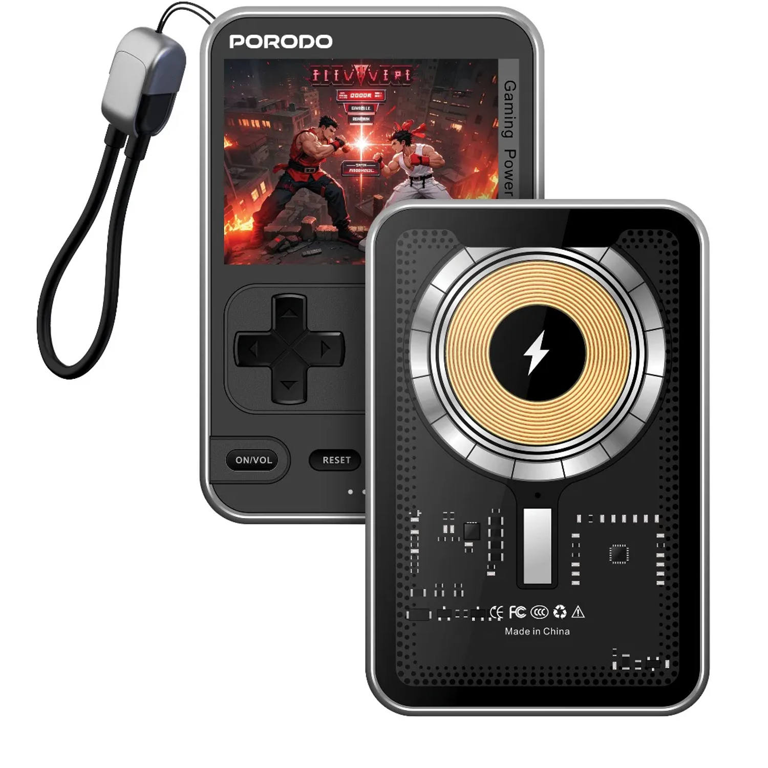 Power Bank Arcadevolt PBPBXH003BK - 5000mAh MagSafe, Black Power Bank Arcadevolt PBPBXH003BK - 5000mAh MagSafe, Black - تصویر 1