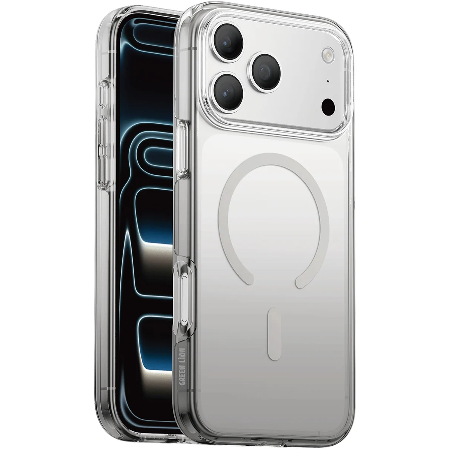 Gradient Magsafe iPhone 18 Pro Max Case - Silver Gradient Magsafe iPhone 18 Pro Max Case - Silver - تصویر 1