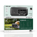 Power Bank G-RADIO LITE GNGRADIO11BK - 20000mAh, Radio, Flashlight, Black - تصویر 5
